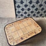 Table basse en céramique herbier