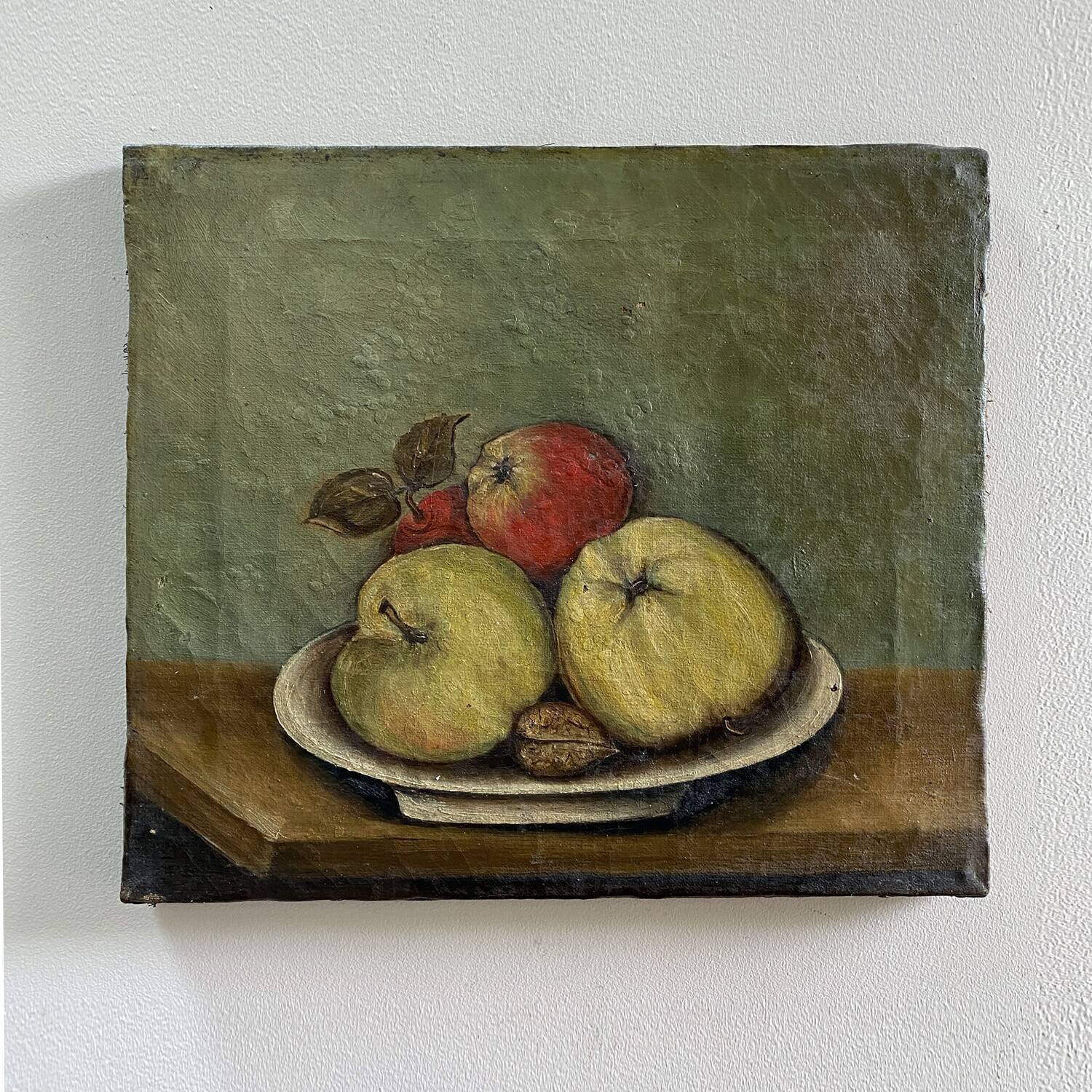 19th century painting "Apples"