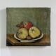 Tableau "Les pommes", XIXème s.