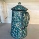 Enameled sheet metal coffee maker