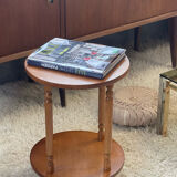 1970 oak side table