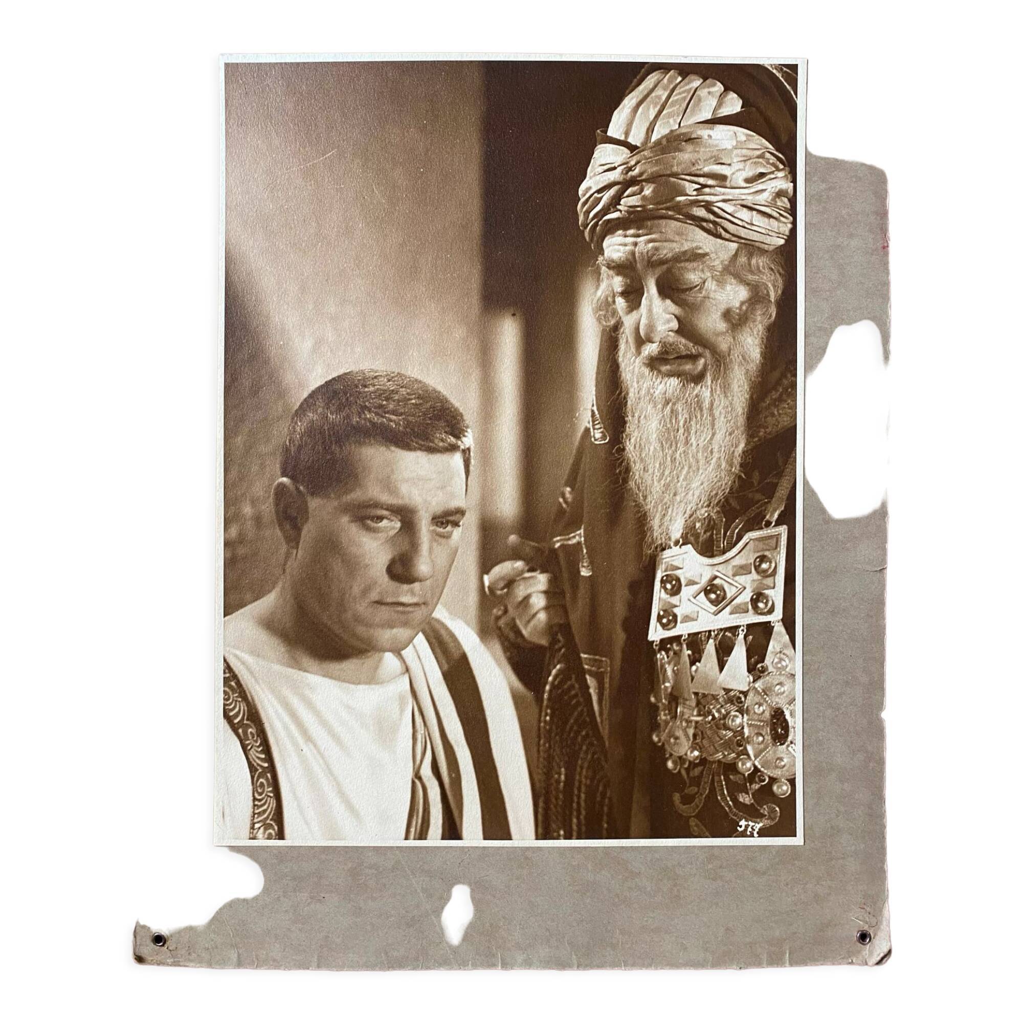 Original photo "Golgotha" Jean Gabin, Harry Baur 29x39cm 1935