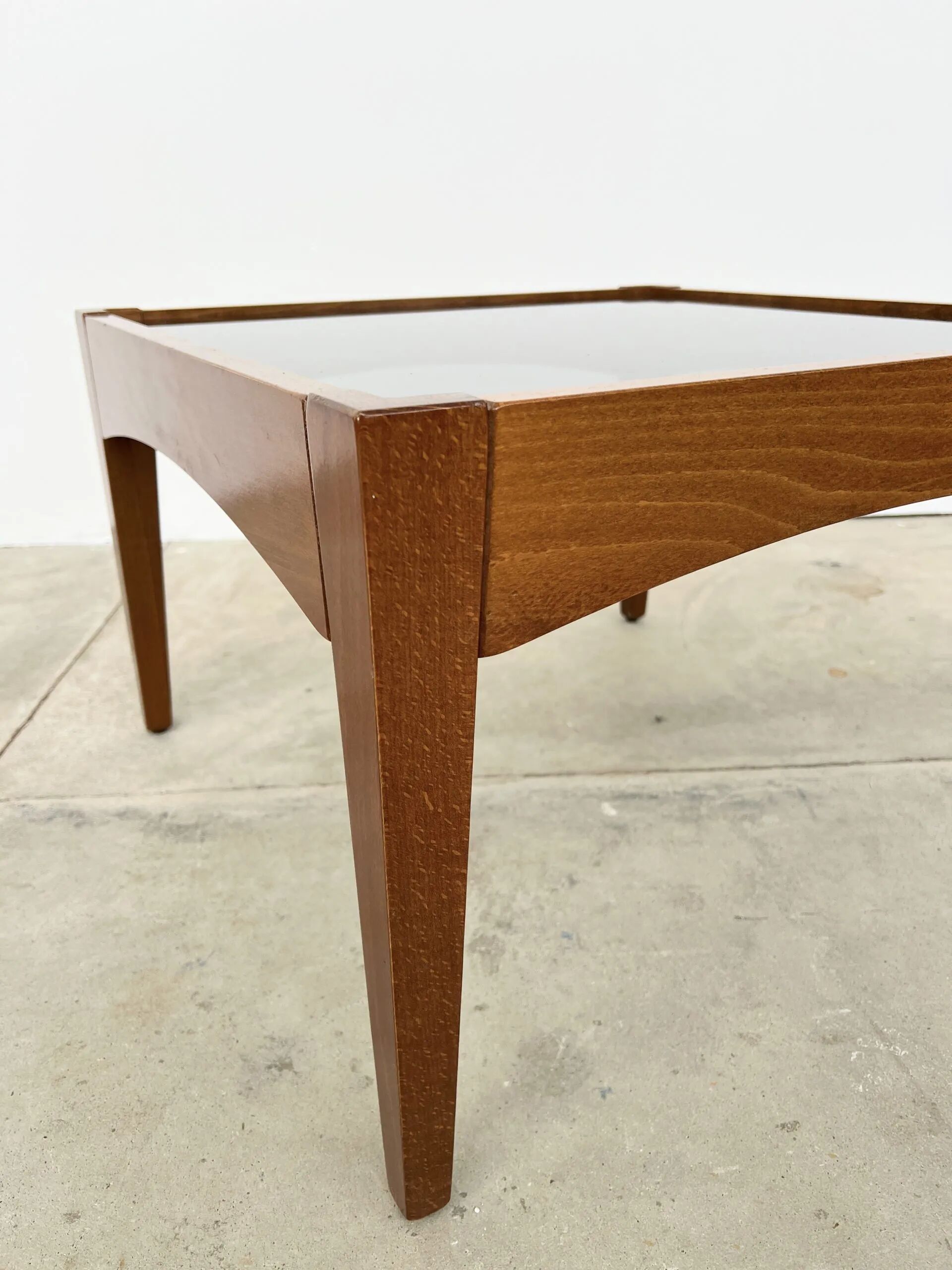 Baumann vintage coffee table – smoked glass