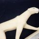 Saint Radegonde Panther in ceramic Art Deco France 1935