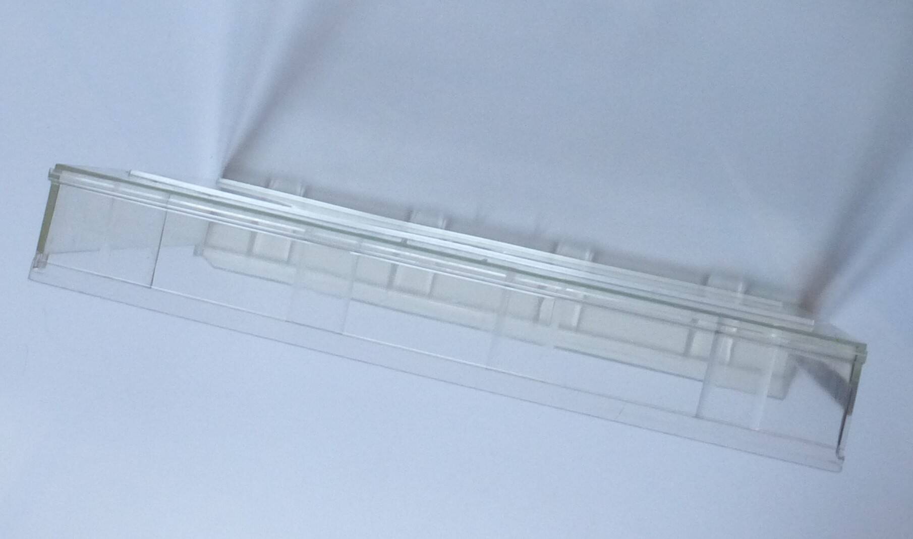 6 transparent bins / drawers "Plastiroir" vintage 1970