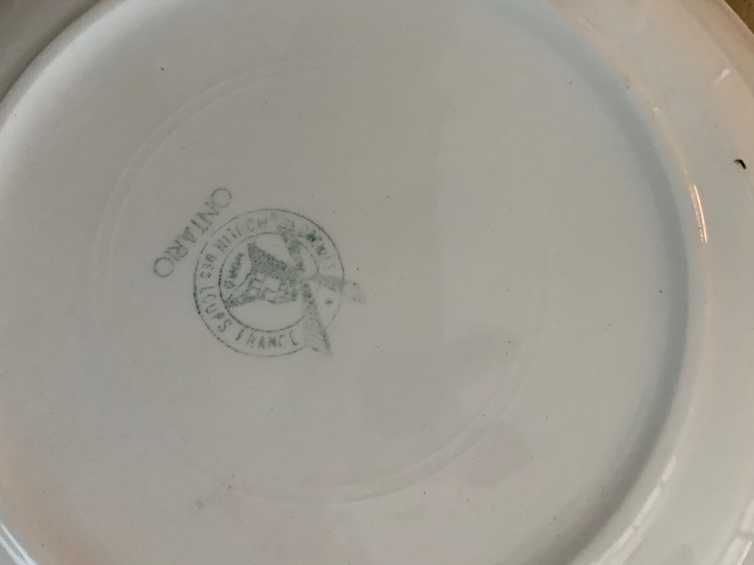 Selency flower plates x Monoprix Croisé Laroche