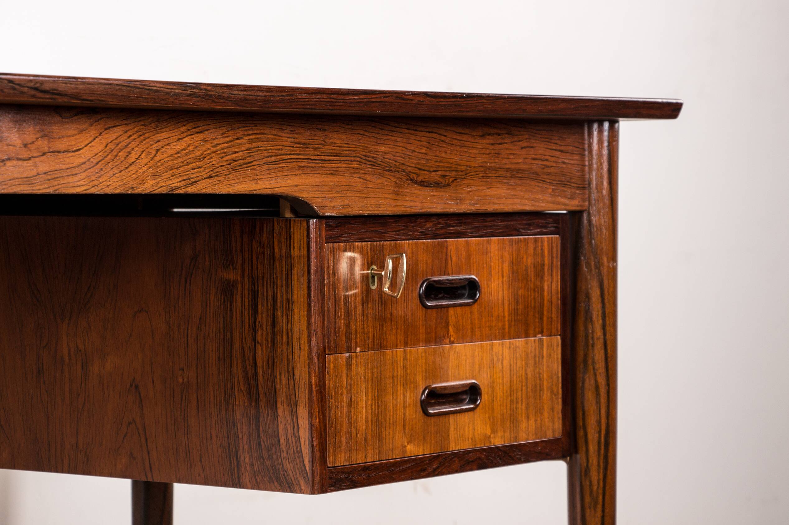 Danish Rosewood Desk by Arne Vodder 1960.