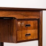 Bureau Danois en Palissandre par Arne Vodder 1960.