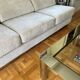 Sofa set + 2 Jacques Charpentier armchairs