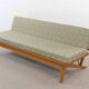 Canapé-lit de repos domus kg, schwaikheim, années 1950