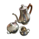 Tin coffee set