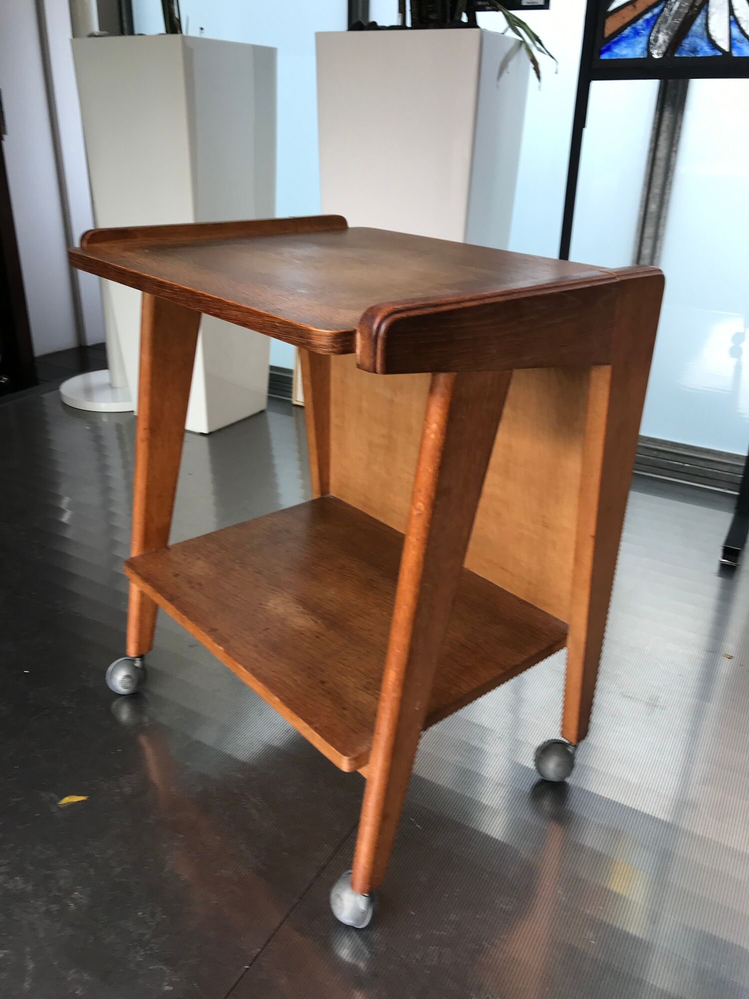 Guillerme and Chambron dessert in solid oak