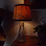 Lampe en verre de Meisenthal