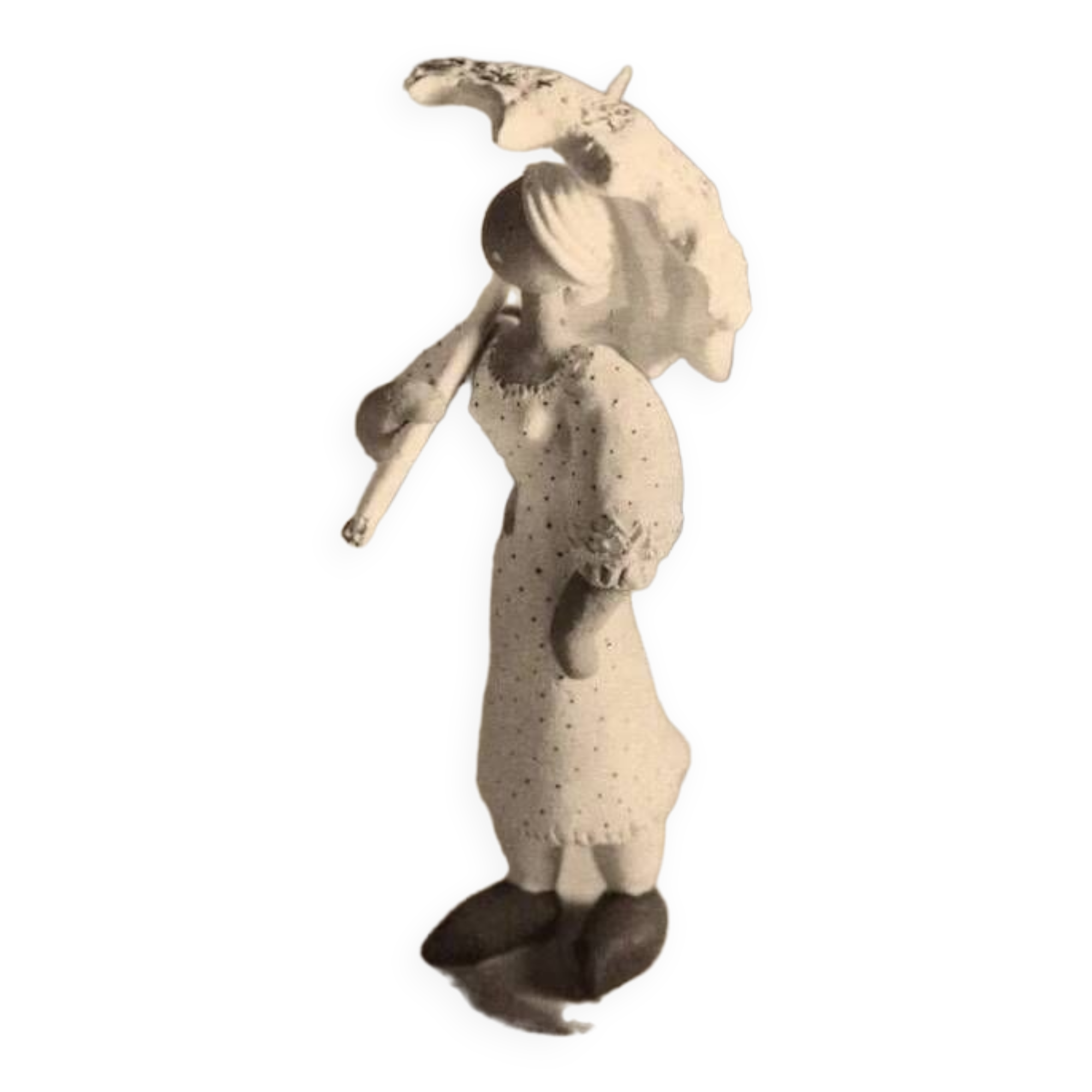 Laure albin-guillot, doll with parasol, 1945, michel fresson collection