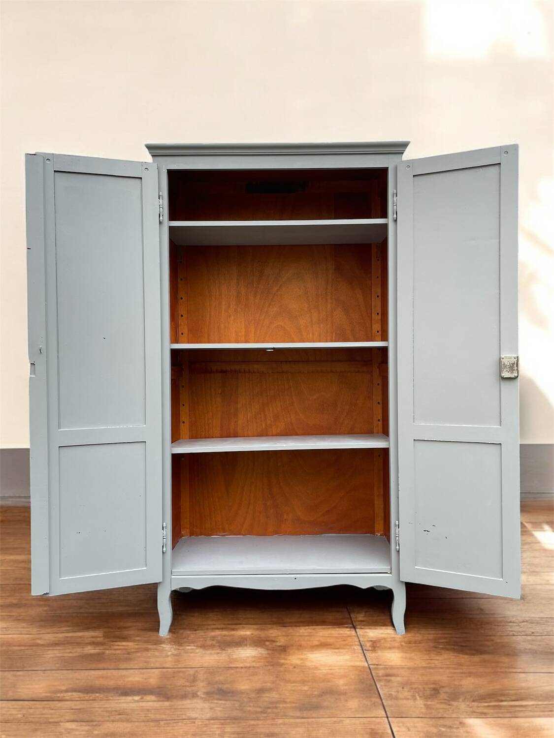 Grey Parisian wardrobe