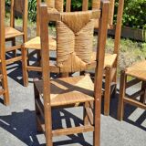 6 Perriand style chairs