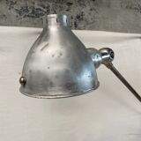Old articulated industrial lamp