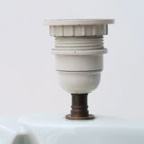 Lampe forme libre en porcelaine de Virebent années 70