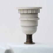 Lampe forme libre en porcelaine de Virebent années 70