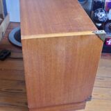 Table de chevet marine de bateau vintage 70's
