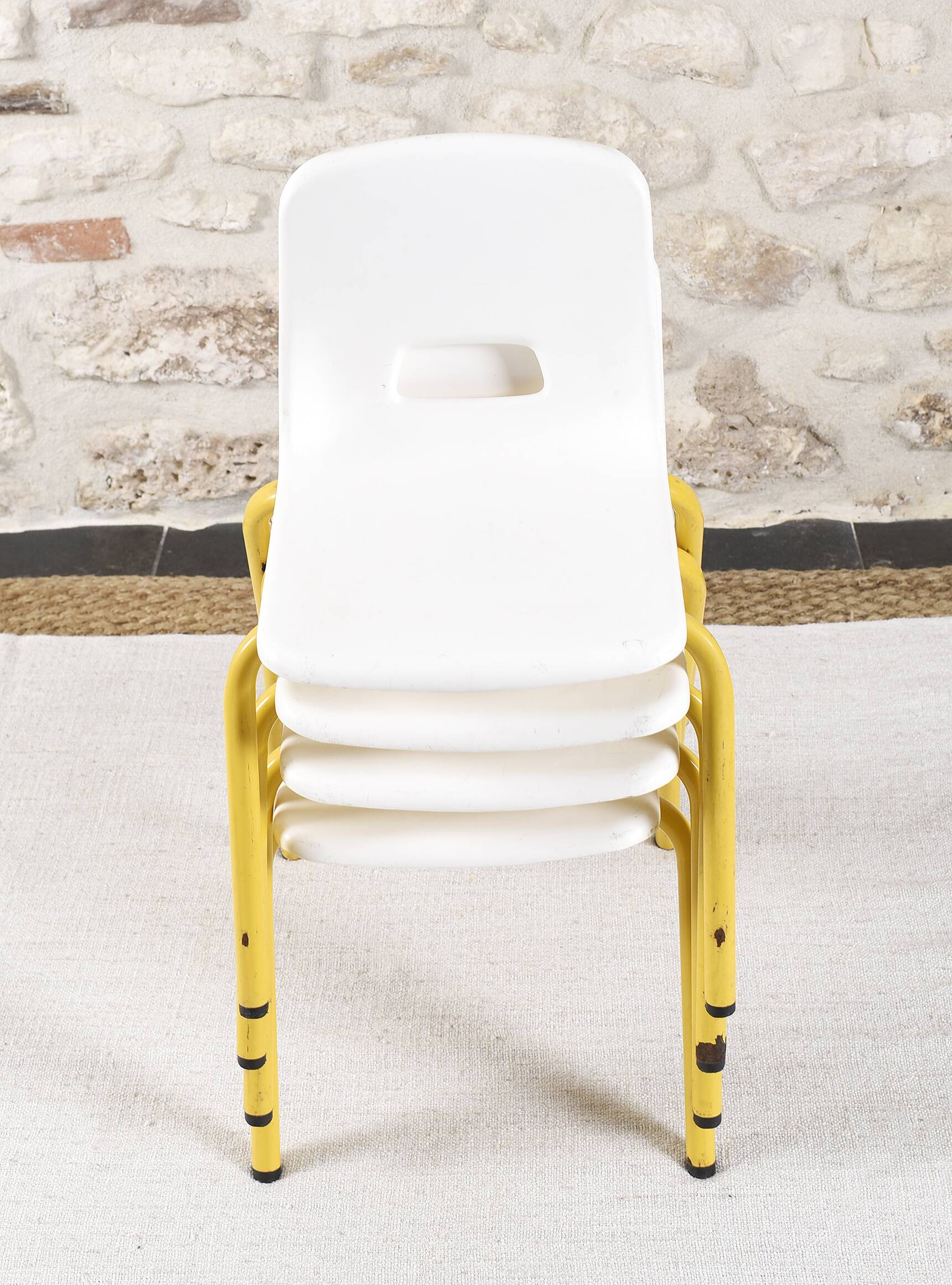 4 PROINCO nursery school chairs from the 70s