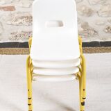 4 PROINCO nursery school chairs from the 70s