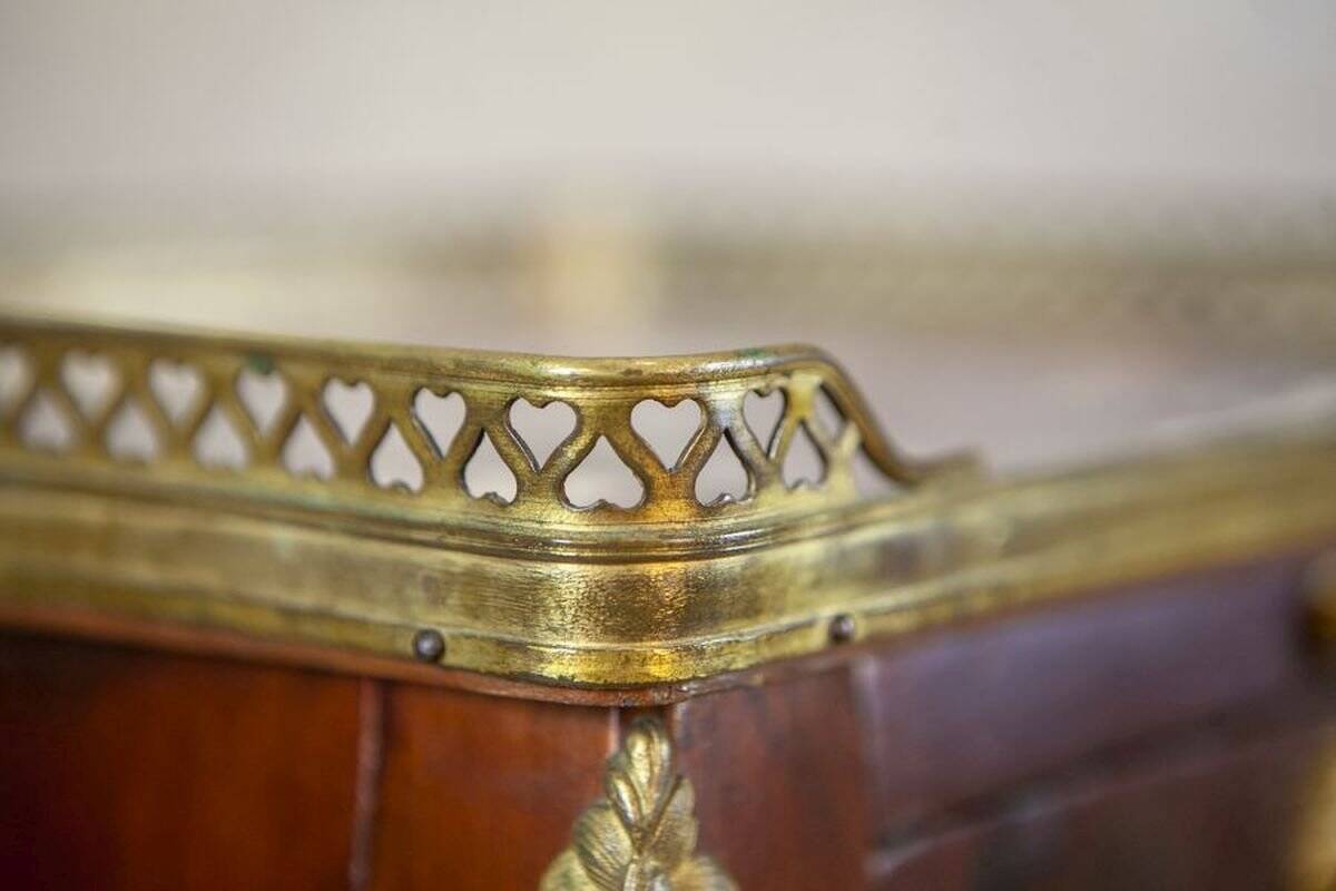 Louis XV Walnut Nightstand