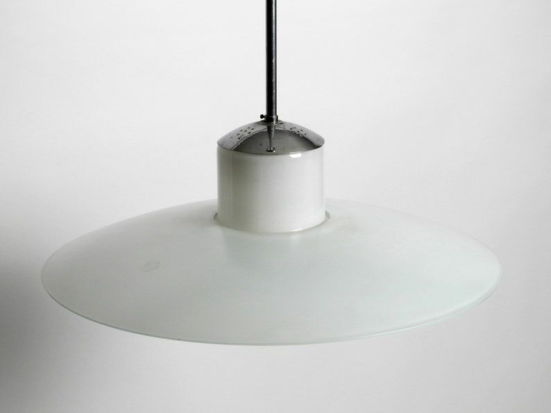 Pendant lamp opaline 1930 XXL