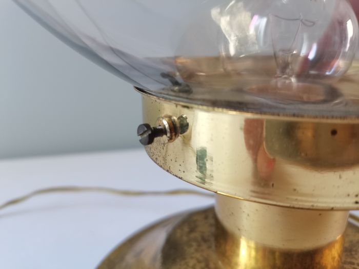 Lampe Italienne en verre Mazzega