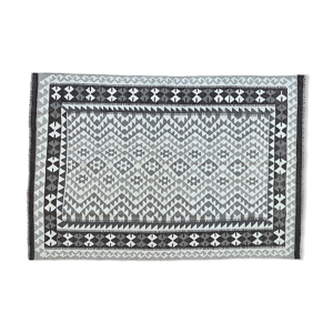 Tapis kilim gris 180