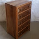 Walnut art-deco dresser
