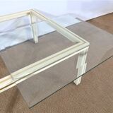 Coffee Table & End of Sofa signed Pierre Vandel - 1970