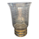 Vintage gold glass vase