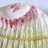 Plat spectaculaire pour servir les asperges en barbonine fabriqué au Portuga