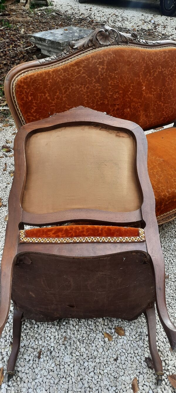 Salon complet style louis XVI