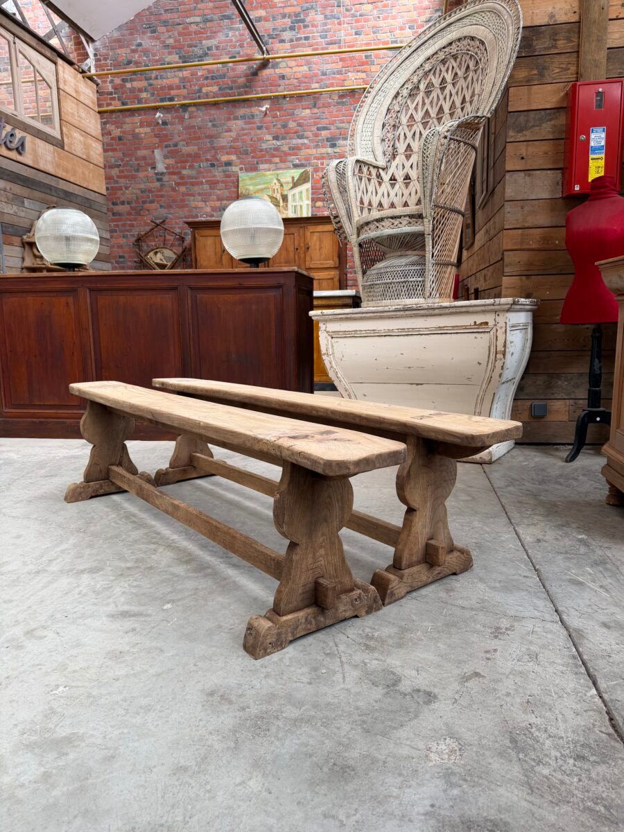 Paire de bancs XIXème