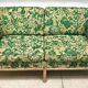 Convertible Two-Seater Sofa / Daybed in Bamboo Style, France 1960s