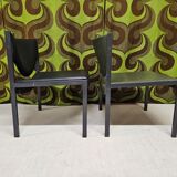 Pair of vintage Lübke 206 armchairs
