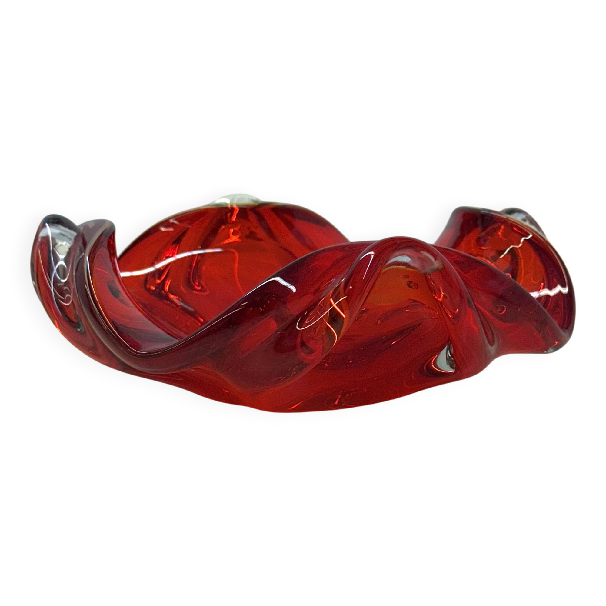 Murano bowl / Ashtray Sommerso Technique