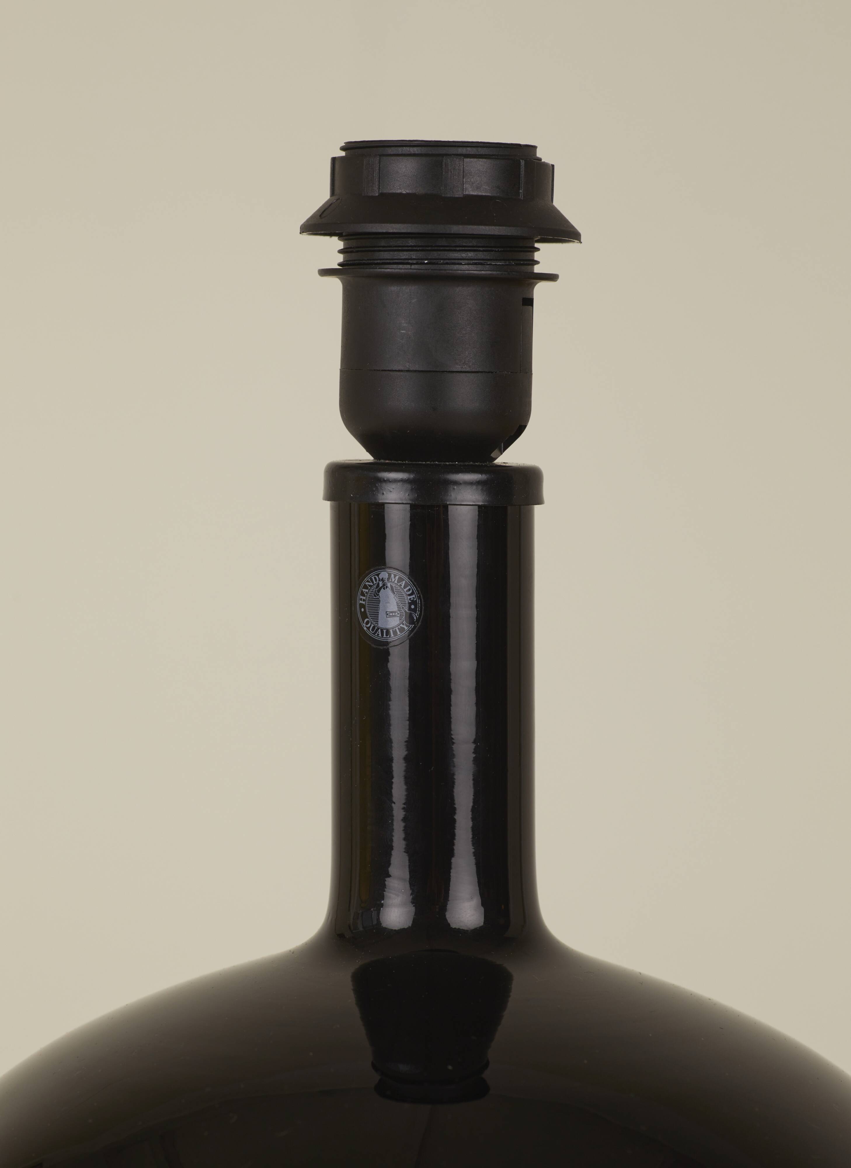 Ikea ljusås ysby glass lamp base with dimmer by anne nilsson 2009