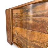 Italian Art deco walnut sideboard