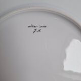 Porcelain dinner plates