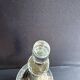 Cut crystal carafe with silver frame