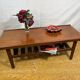 Mid-century retro vintage teak coffee table by myer (1960s) – stylish & fun