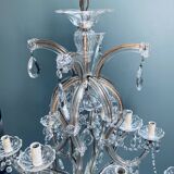 Grand lustre ancien 12 bougies