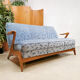 Danish vintage design Z shape sofa Kurt Østervig ‘floating armrests’