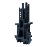 Sculpture en bois italienne abstraite