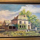Residence in Lioujas signed Durand