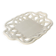 Woven ceramic basket