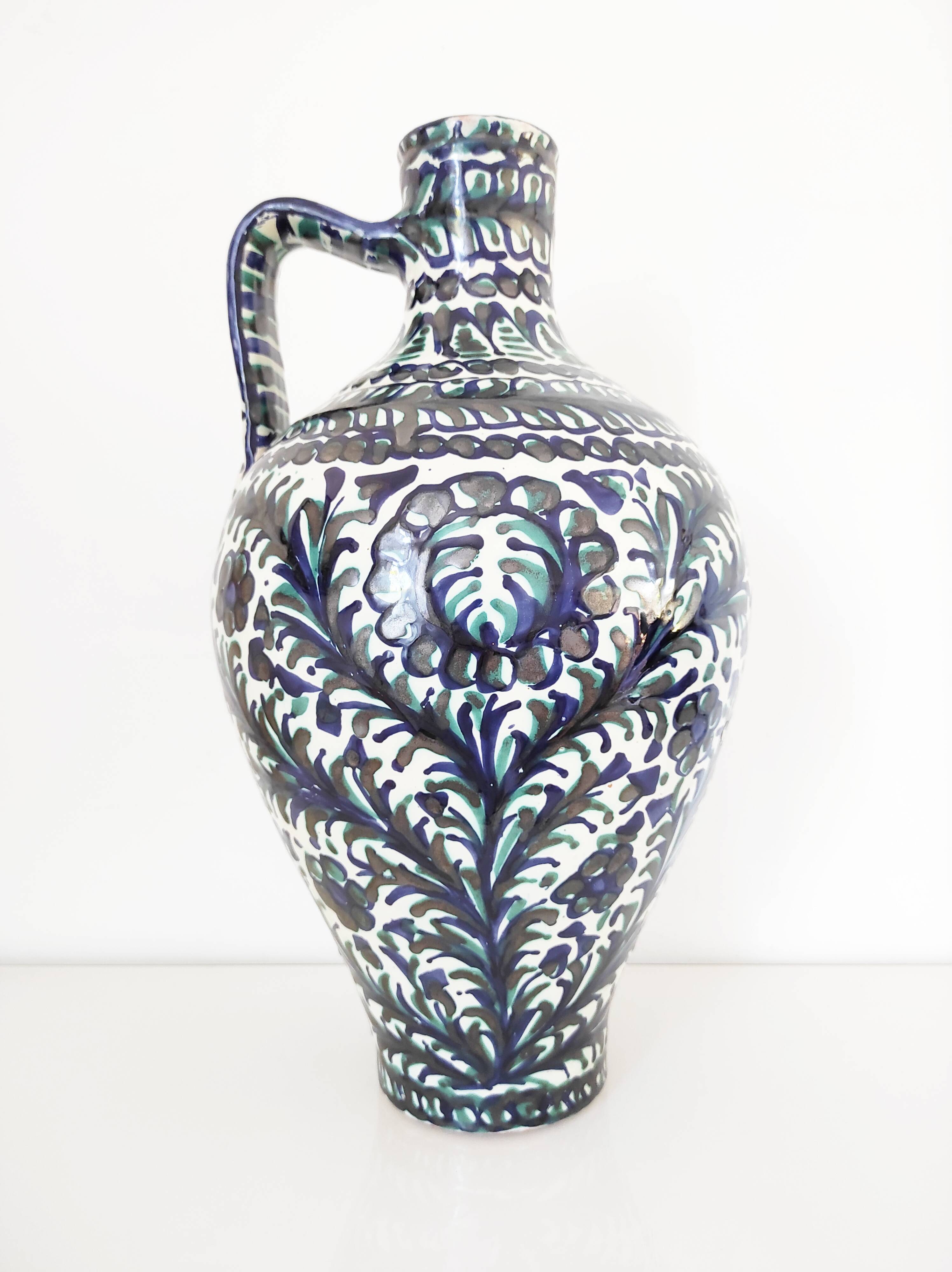 Jar / Andalusian Vase Flowers 50 cm